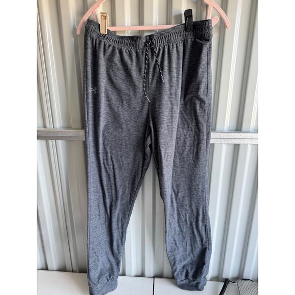 3 for $9 Under Armour Youth Joggers Adult S Gray Drawstring Light EUC - Picture 3 of 8